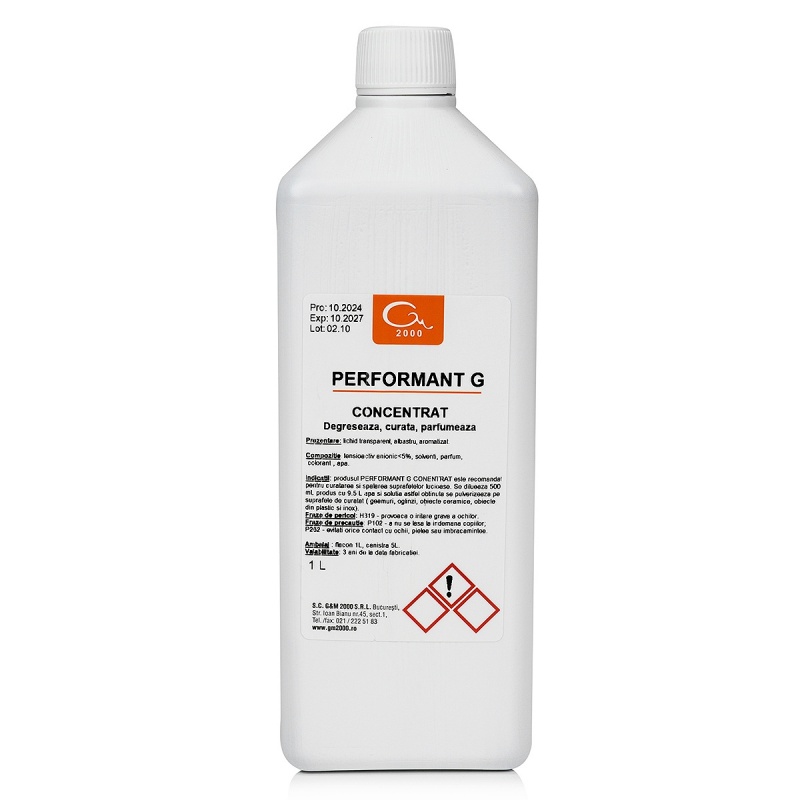 Performant G Concentrat - Detergent geamuri - 1 litru