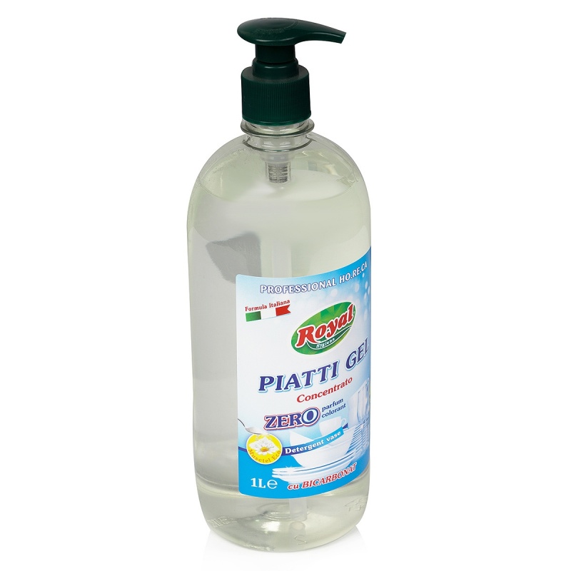Detergent de vase concentrat Royal Hygiene - Zero Parfum - 1 litru 2