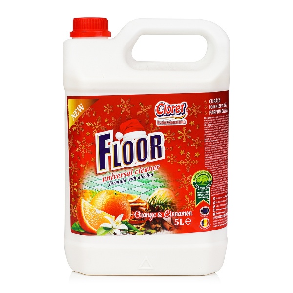 Detergent profesional pardoseli Portocale & Scortisoara - 5 litri