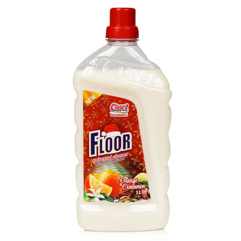 Detergent profesional pardoseli Portocale & Scortisoara - 1 litru
