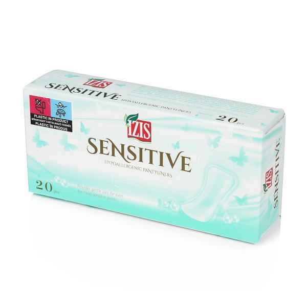Absorbante zilnice Izis Sensitive - 20 bucati