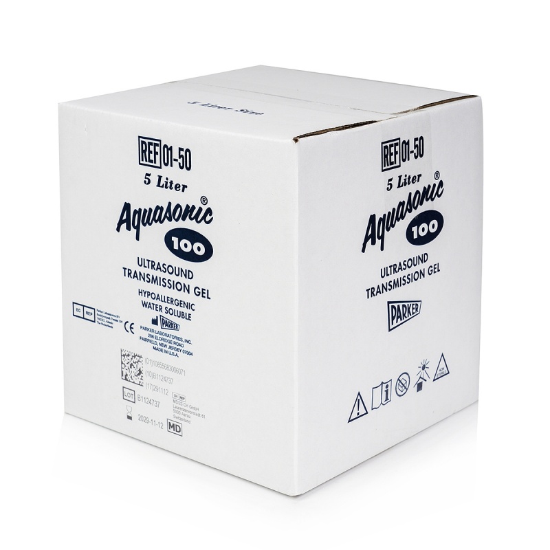 Gel ultrasunete EKG - AQUASONIC 100 albastru - 5 litri 2