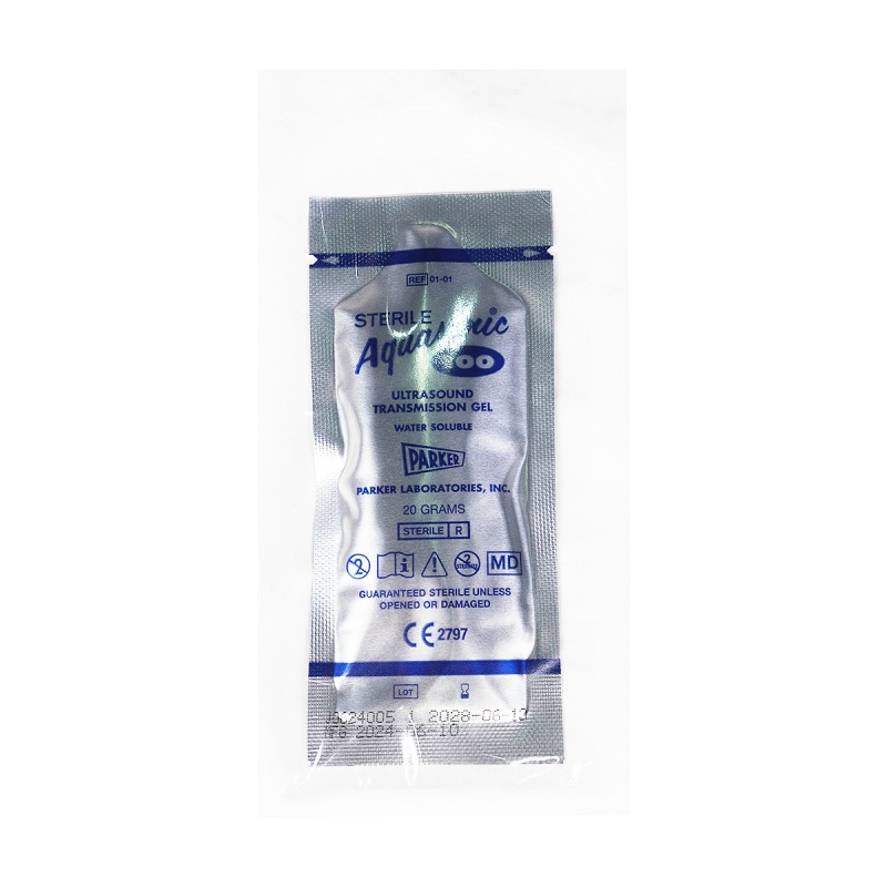 Gel ultrasunete EKG - AQUASONIC 100 albastru - plic 20 grame 2