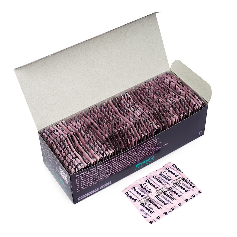 Prezervative lubrifiate - ROMED - 144 buc 2