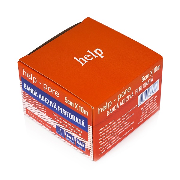 Help pore - Banda Adeziva Perforata - 5 cm x 10 m