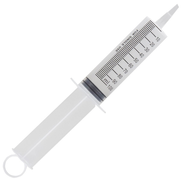 Seringa 100 ml tip Guyon, Pentru Irigatie