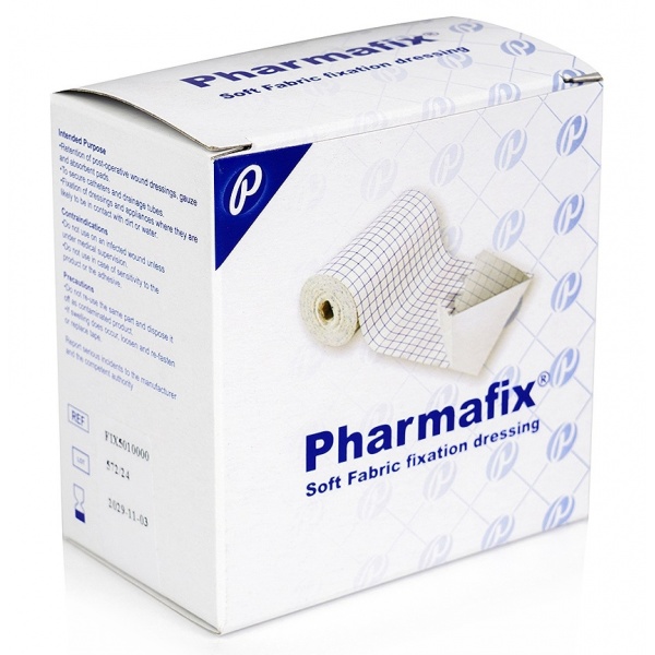 Pharmafix - Banda Adeziva pe Suport Netesut - 5 cm x 10 m