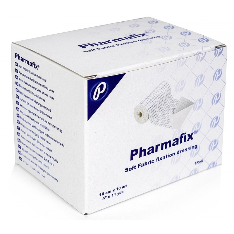 Pharmafix - Banda Adeziva pe Suport Netesut - 10 cm x 10 m