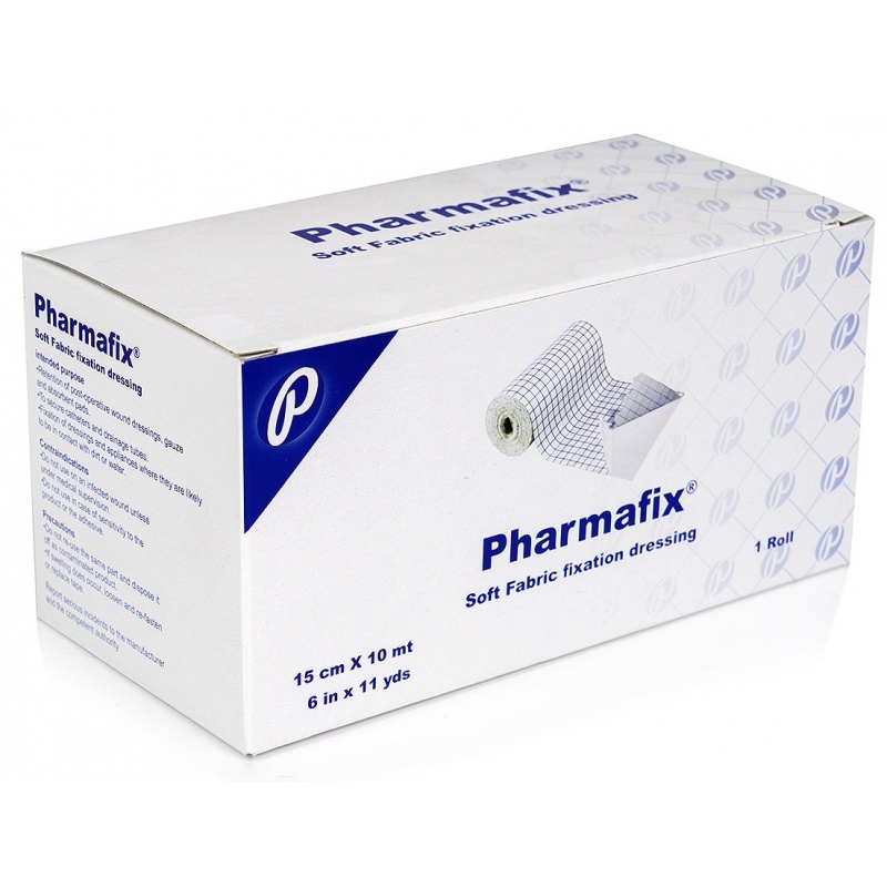 Pharmafix - Banda Adeziva pe Suport Netesut - 15 cm x 10 m