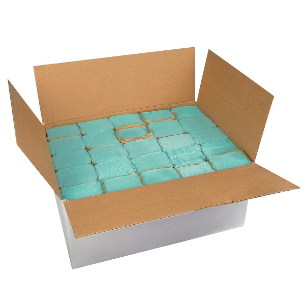 Prosop Hartie Pliat Verde Extra - 200 buc
