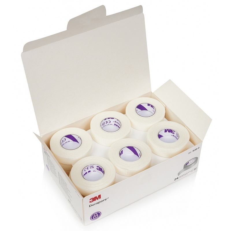 Durapore 3M - Leucoplast matase - 1.25 cm x 9.1 m 2