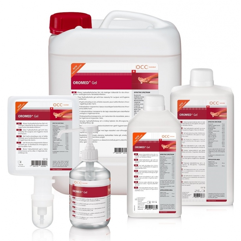Oromed Gel - Dezinfectant pentru maini - 500 ml 2