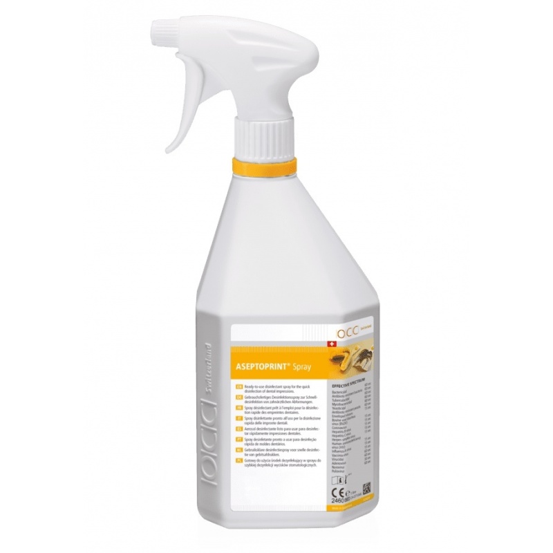 Aseptoprint Spray - Dezinfectant amprente dentare - 1 litru