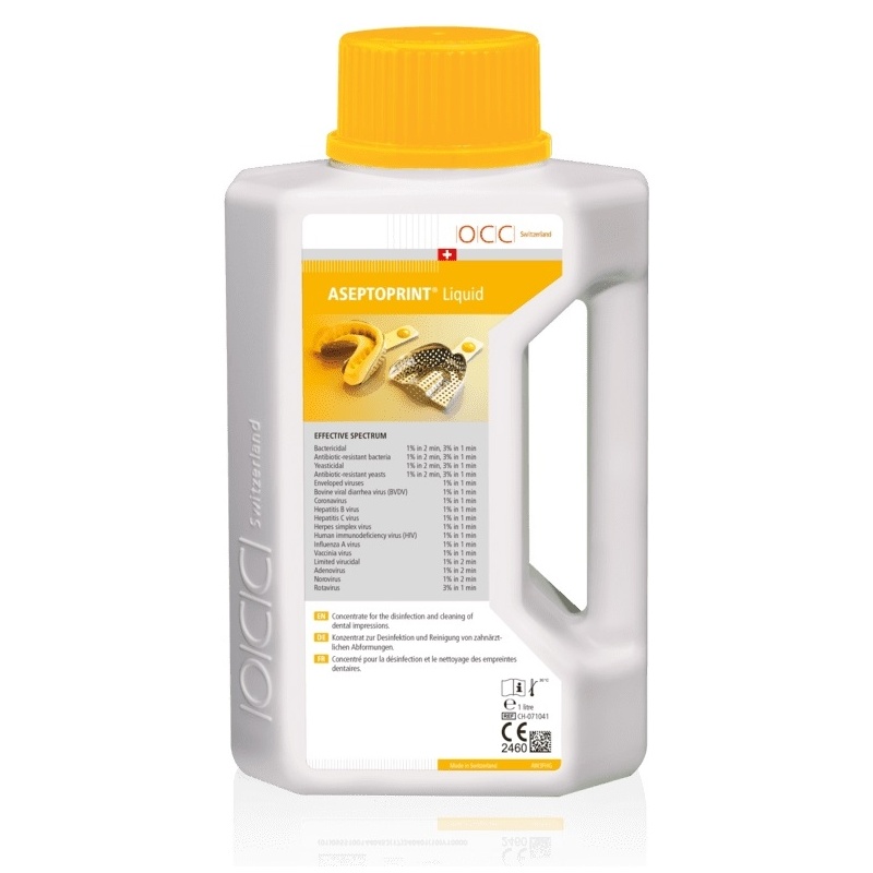 Aseptoprint Spray - Dezinfectant amprente dentare - 1 litru 2