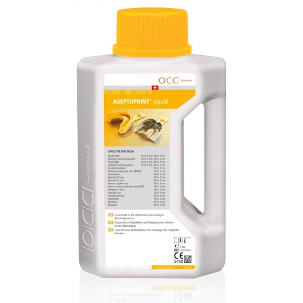 Aseptoprint Spray - Dezinfectant amprente dentare - 1 litru