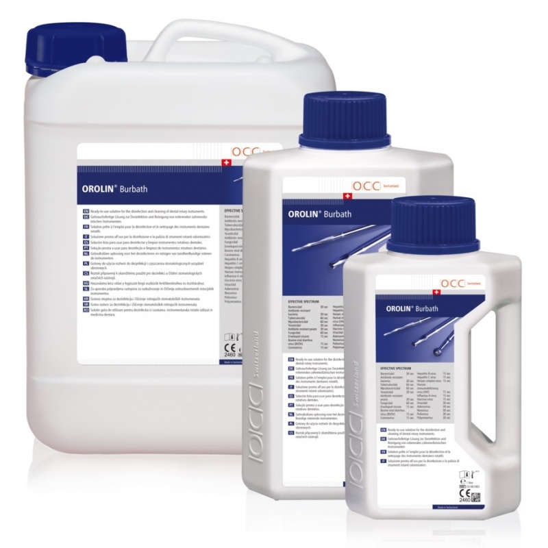 Orolin Burbath - Dezinfectant instrumentar gata preparat - 1 litru 2