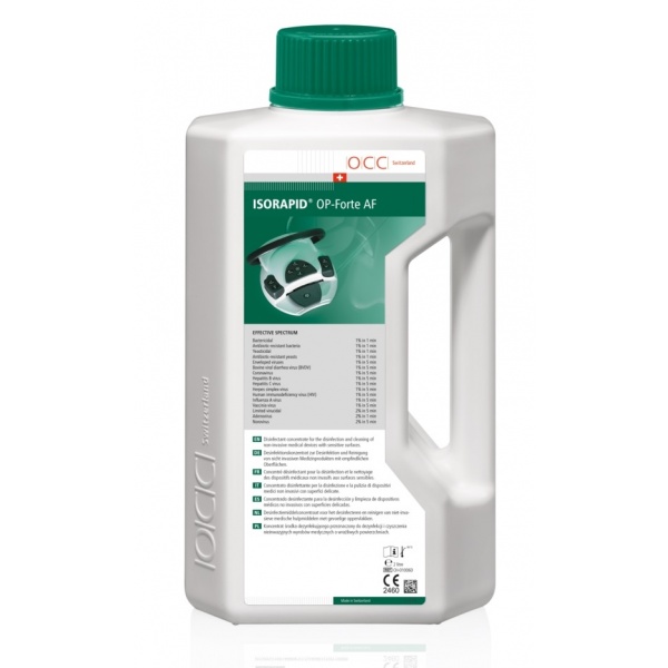 Isorapid OP Forte AF - Dezinfectant concentrat suprafete - 2 litri
