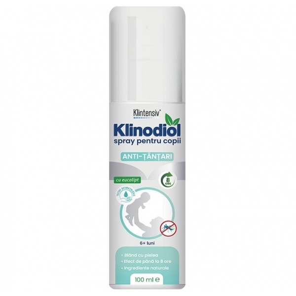 Klinodiol - Spray anti tantari – Copii + 6 luni - 100 ml