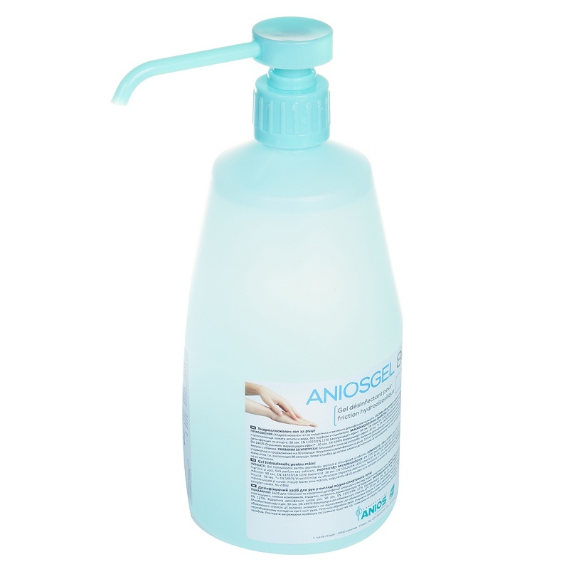 Aniosgel 800 - Gel dezinfectant chirurgical pentru maini - 1 litru 2