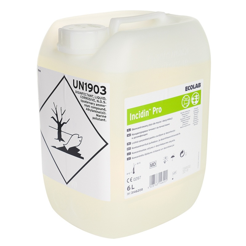 Incidin Pro - Dezinfectant concentrat suprafete - 6 litri 2