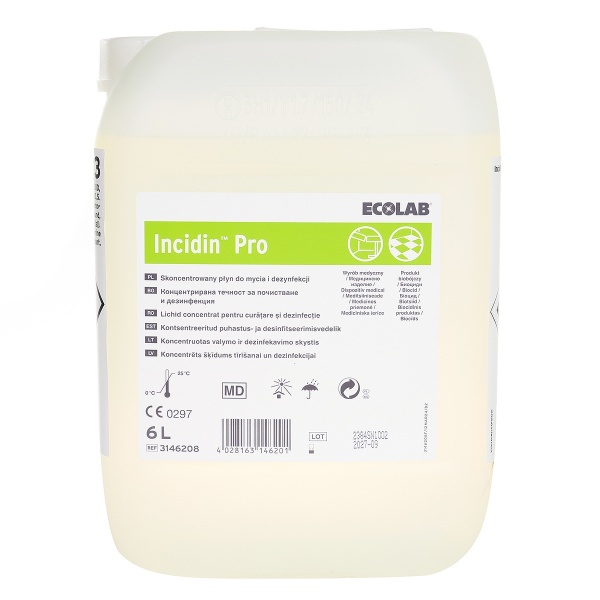 Incidin Pro - Dezinfectant concentrat suprafete - 6 litri