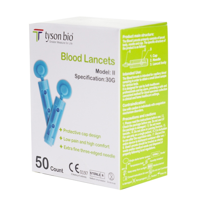 Ace Glucometru - Tyson Bio - 50 buc 2