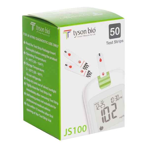 Teste pentru Glucometru Tyson Bio - JS100 - 50 buc