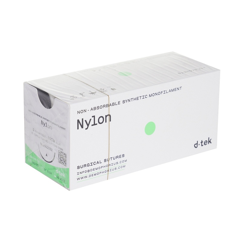 Fir sutura D-tek, Nylon cu ac - 12 buc 2