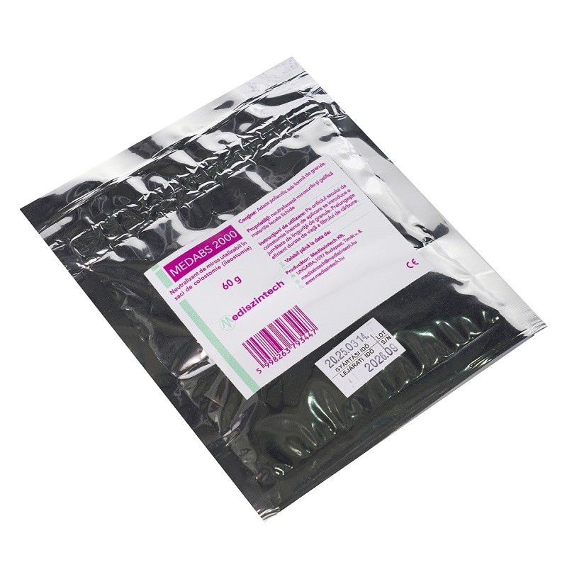 Medabs 2000 - Pulbere neutralizant mirosuri - stoma - 60 gr 2