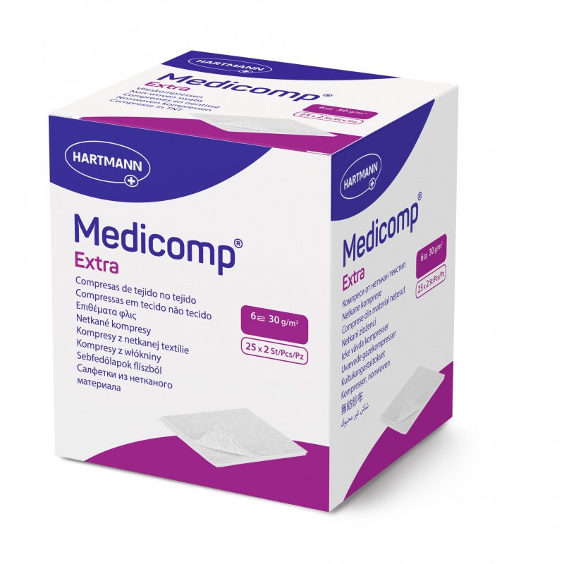 Medicomp Extra Sterile - Comprese netesut 10 x 20 cm - 25 buc
