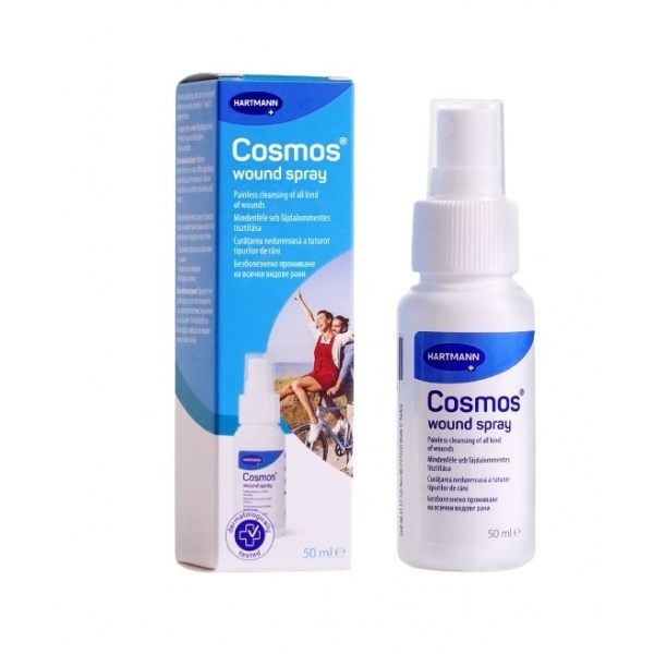 Cosmos Wound Spray - Solutie pentru rani acute si arsuri - 50 ml