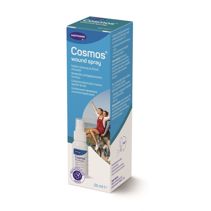 Cosmos Wound Spray - Solutie pentru rani acute si arsuri - 50 ml 2