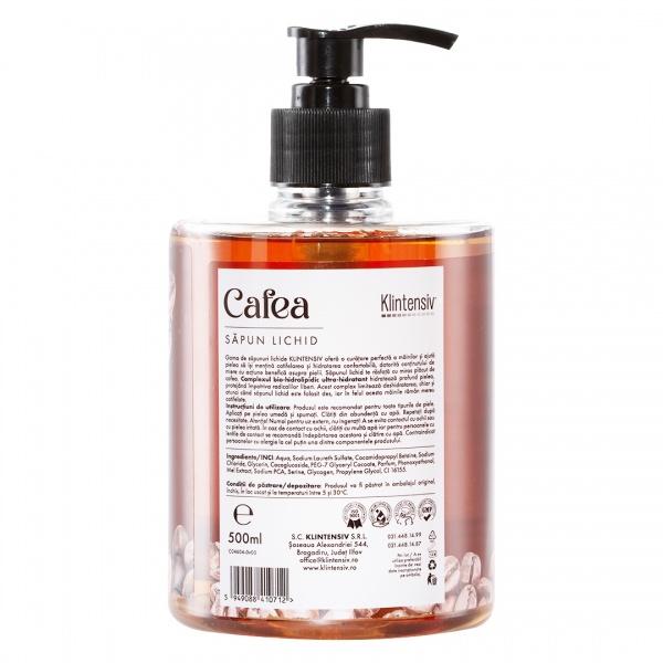 Sapun Lichid cu Aroma de Cafea Klintensiv - 500 ml