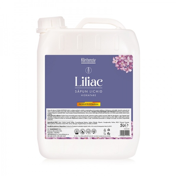Sapun Lichid cu Parfum de Liliac Klintensiv - 5 litri