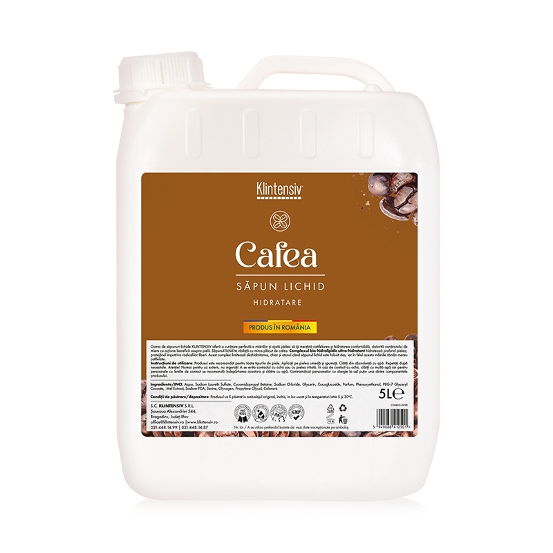Sapun Lichid cu Aroma de Cafea Klintensiv - 5 litri