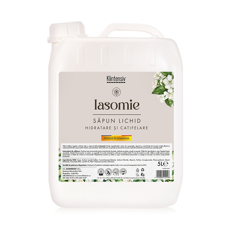 Sapun Lichid cu Parfum de Iasomie Klintensiv - 5 litri