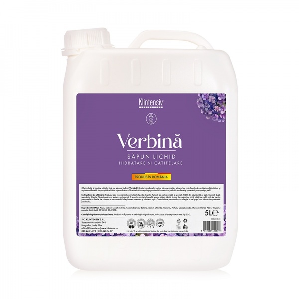 Sapun Lichid cu Aroma de Verbina Klintensiv - 5 litri
