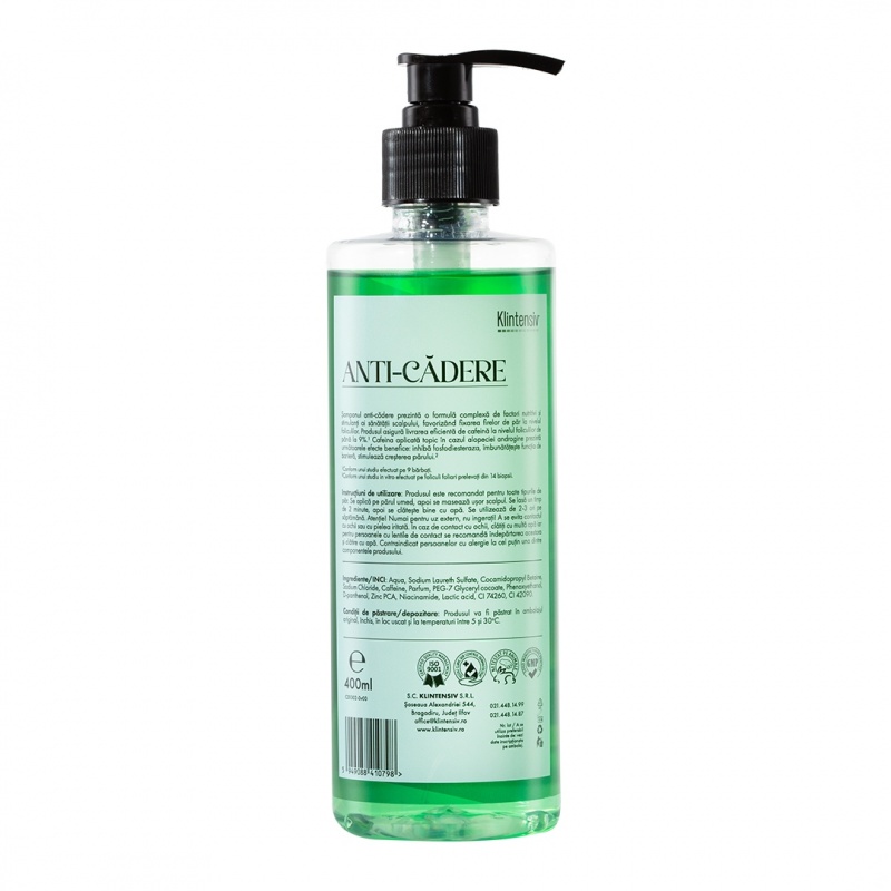 Sampon Anti Cadere cu Cafeina Klintensiv - 400 ml 2