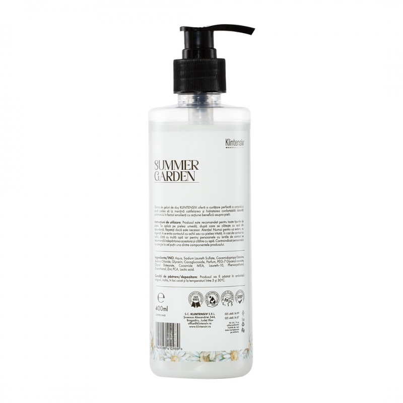 Gel de dus Hidratant Summer Garden Klintensiv - 400 ml 2