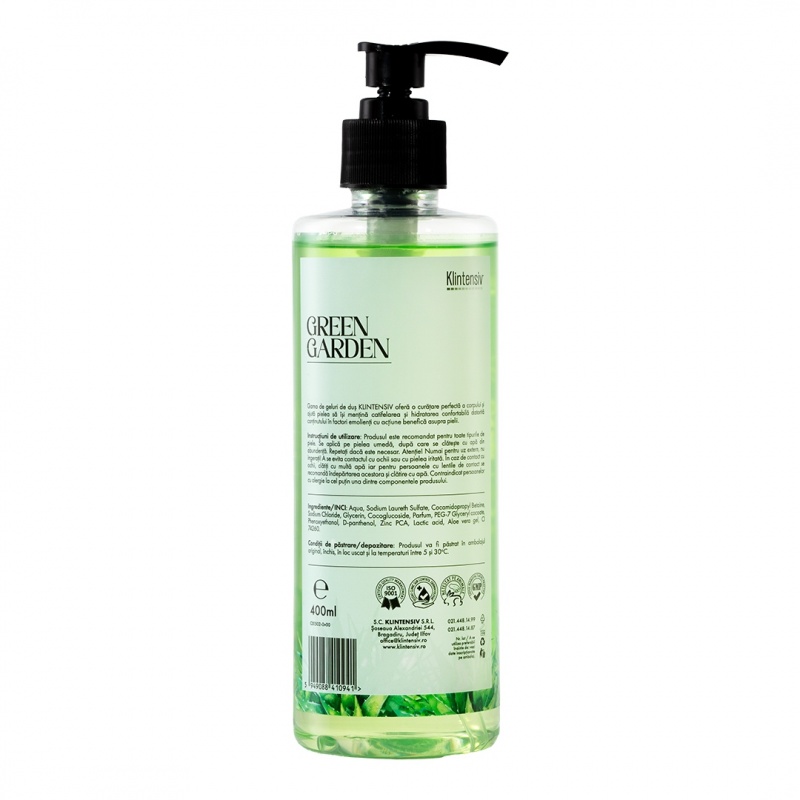 Gel de dus Green Garden Klintensiv – 400 ml 2