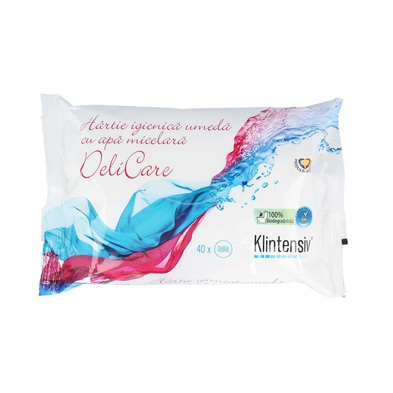 Klintensiv – Hartie Igienica Umeda Biodegradabila - 40 buc