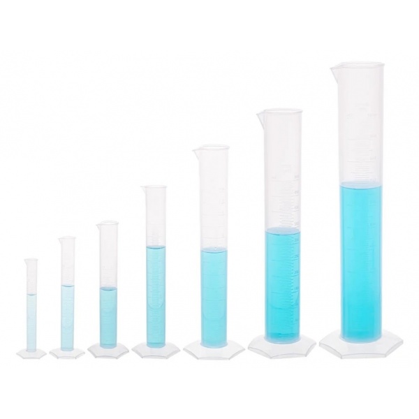 Cilindru de Masurare din Polipropilena cu baza Hexagonala - 10 ml