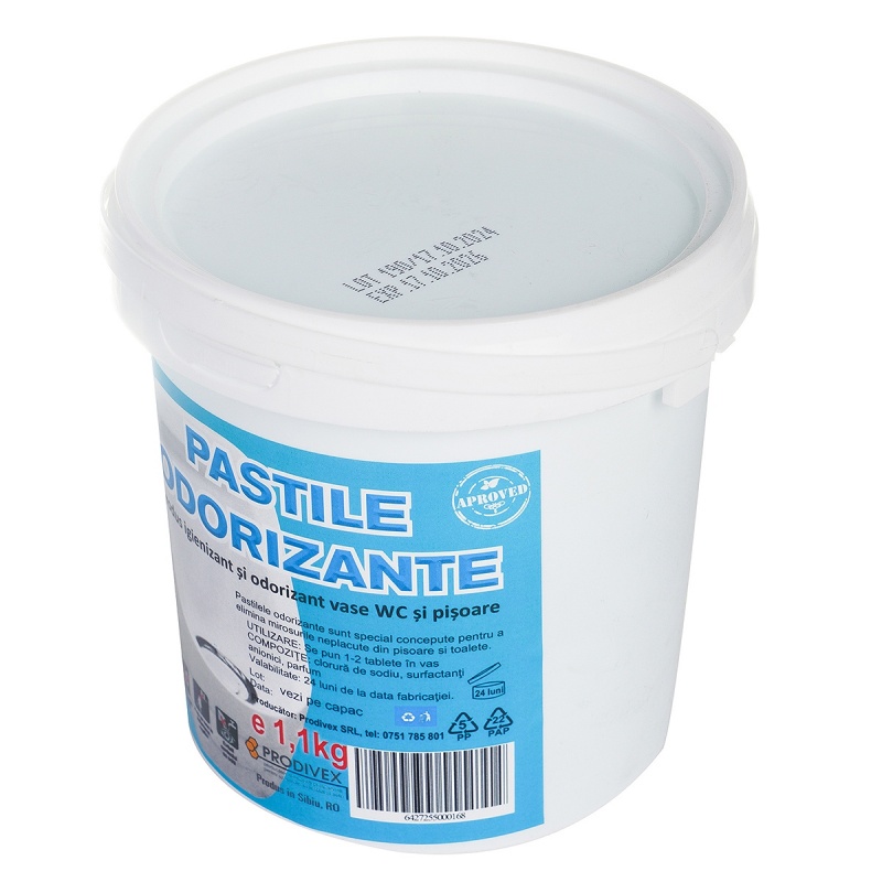 Pastile odorizante pentru pisoar - 1.1 kg 2