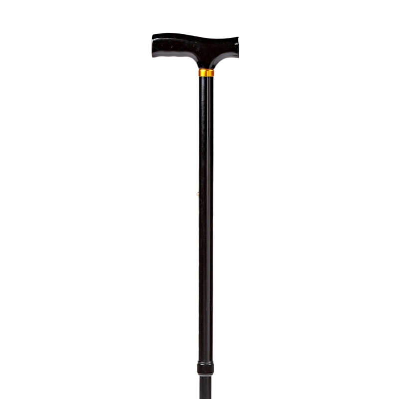 Baston aluminiu cu maner de lemn Kid-Man - 2324 2