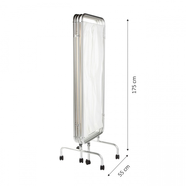 Paravan Medical pliabil din 4 piese Kid-Man - 212,5 x 175 cm