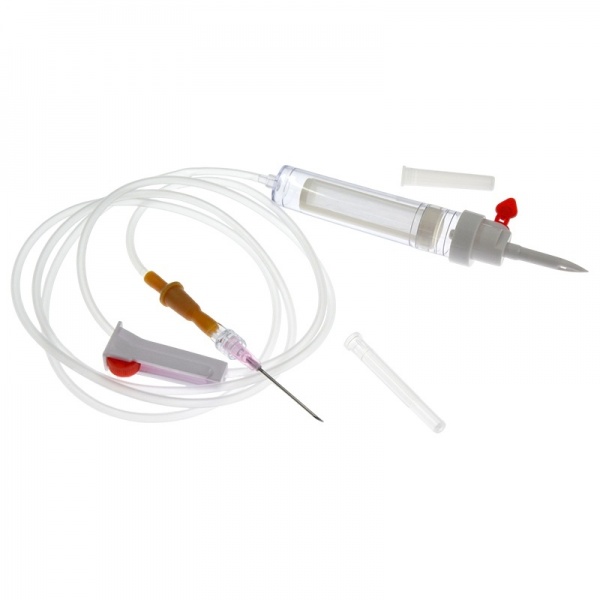 Transfuzoare cu Ac Plastic Luer Lock - 20 bucati