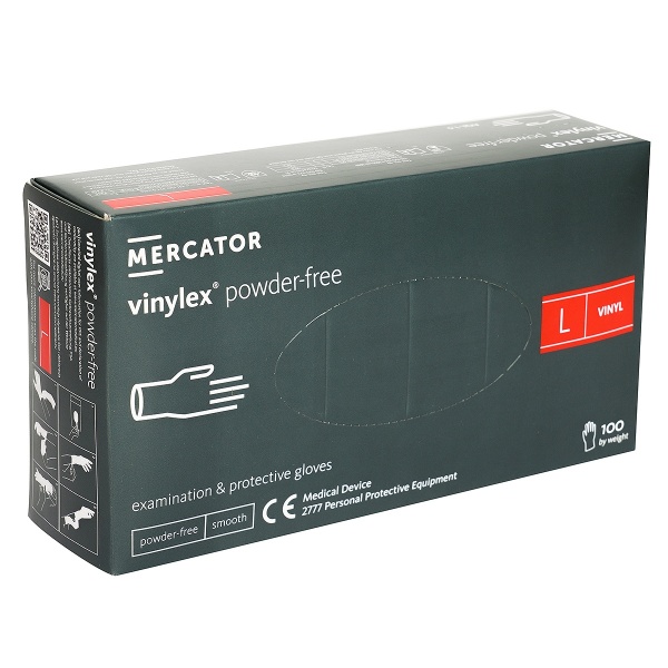 Manusi de Vinil fara Pudra - Vinylex – 100 buc