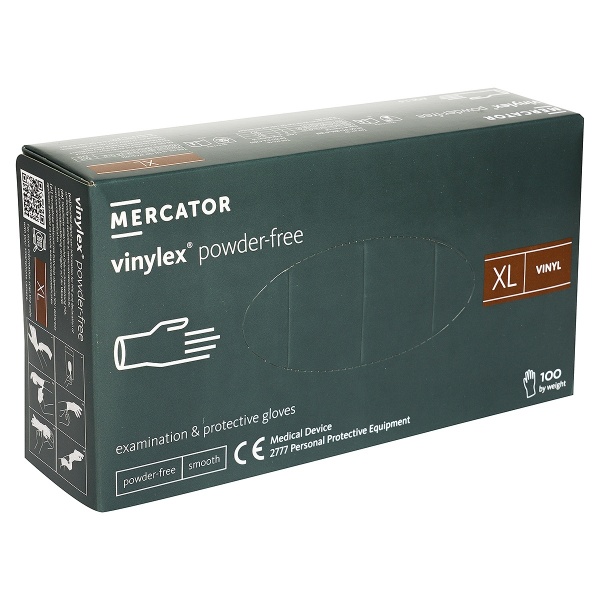Manusi de Vinil fara Pudra - Vinylex – 100 buc