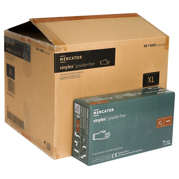 Manusi de Vinil fara Pudra - Vinylex – 100 buc