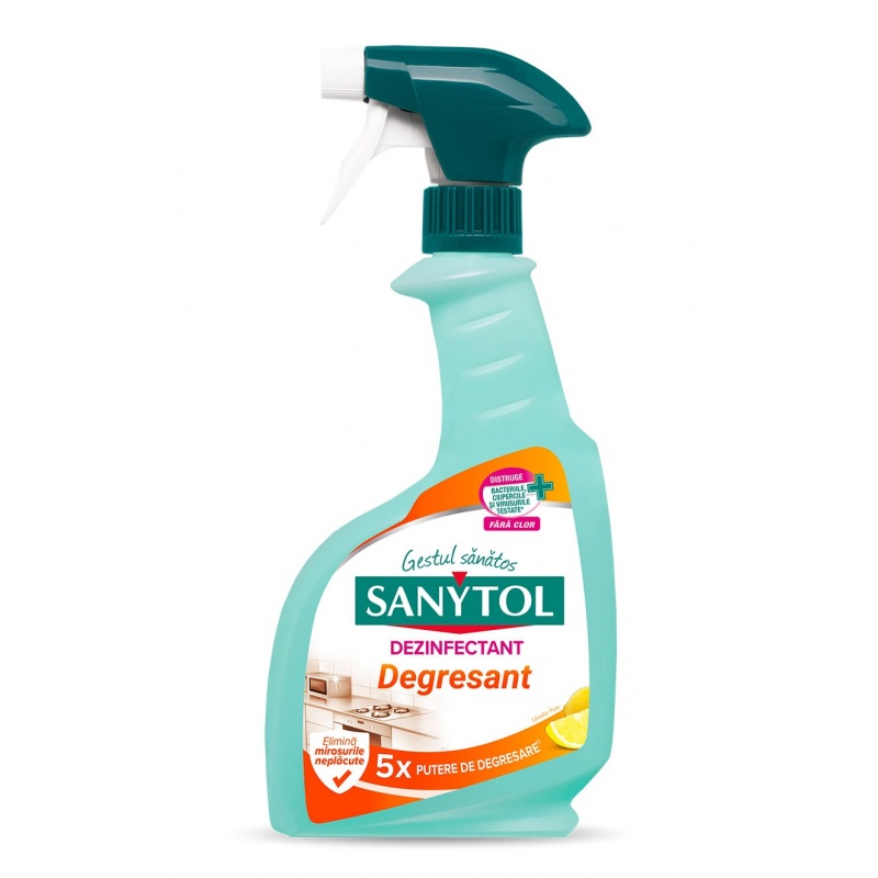 Sanytol - Dezinfectant Ultradegresant Bucătărie - 500 ml